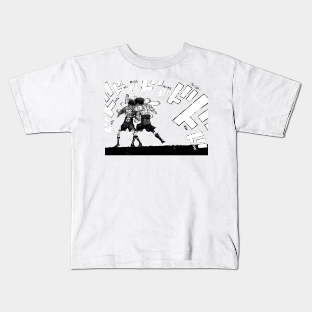 Hajime no Ippo - Sendō Takeshi vs Alfredo Gonzales Kids T-Shirt by BadassManga